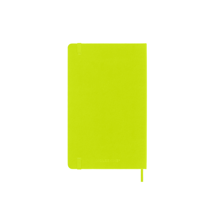 Moleskine Classic Large (A5) Hardcover Notebook - Lemon Green