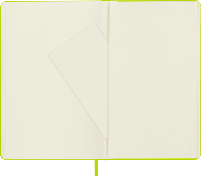 Moleskine Classic Large (A5) Hardcover Notebook - Lemon Green