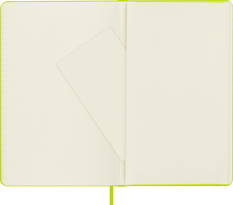 Moleskine Classic Large Hardcover Notebook - Lemon Green