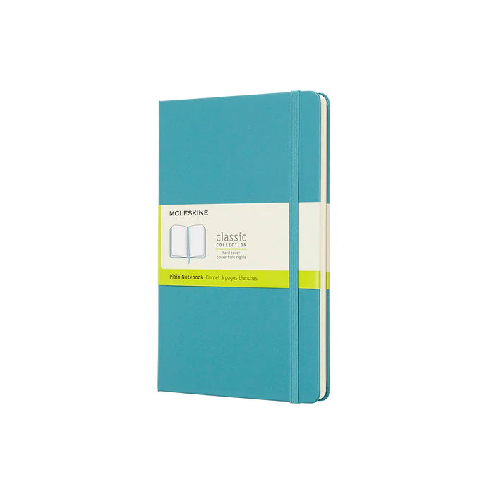 Moleskine Classic Large Hardcover Notebook - Reef Blue