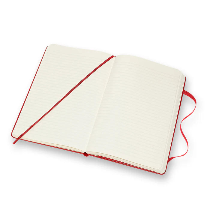 Moleskine Classic Large (A5) Hardcover Notebook - Scarlet Red