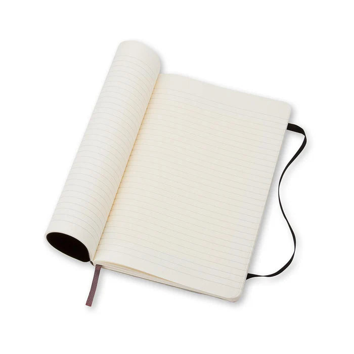 Moleskine Classic Large Softcover Notebook - Black