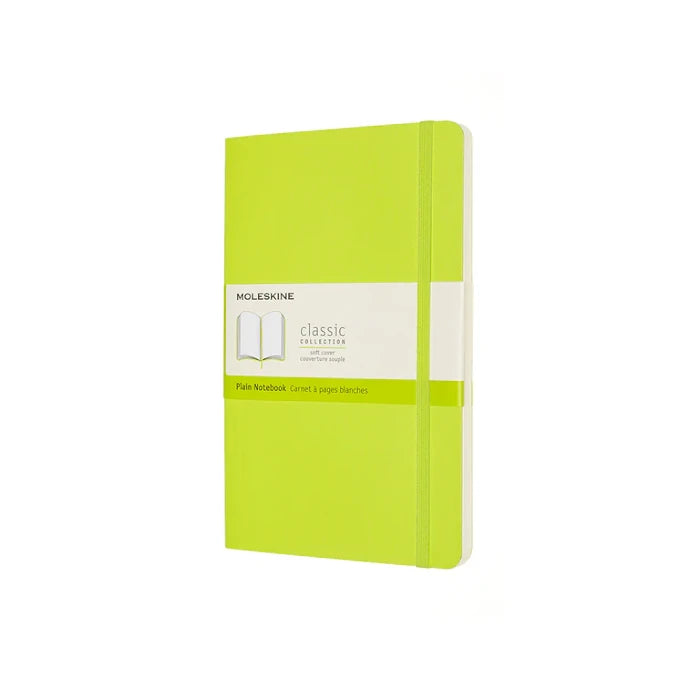 Moleskine Classic Large Softcover Notebook - Lemon Green