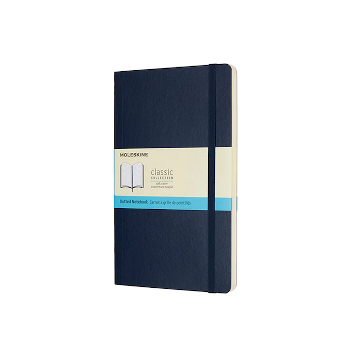 Moleskine Classic Large Softcover Notebook - Sapphire Blue