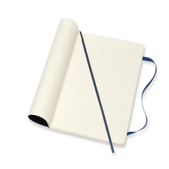 Moleskine Classic Large Softcover Notebook - Sapphire Blue