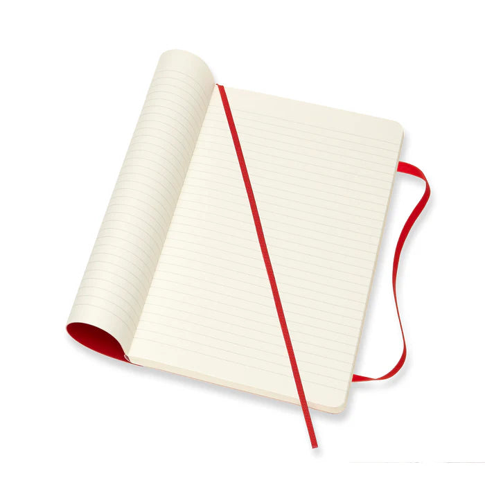 Moleskine Classic Large Softcover Notebook - Scarlet Red