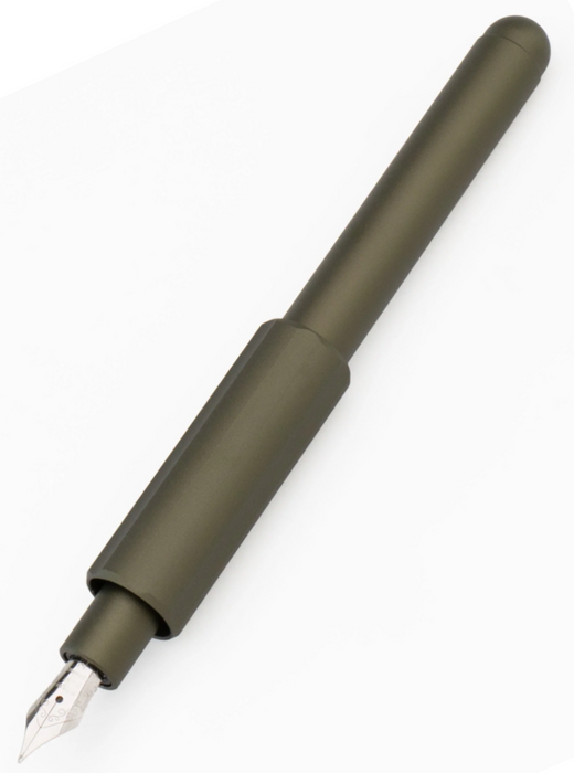 Monteverde Axis Fountain Pen - Matte Olive