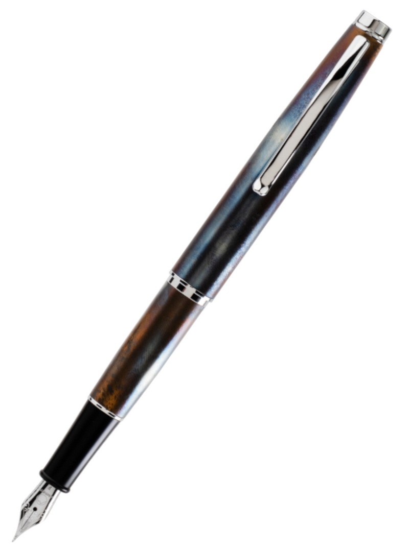 Monteverde Dakota Fountain Pen - Raw Flame