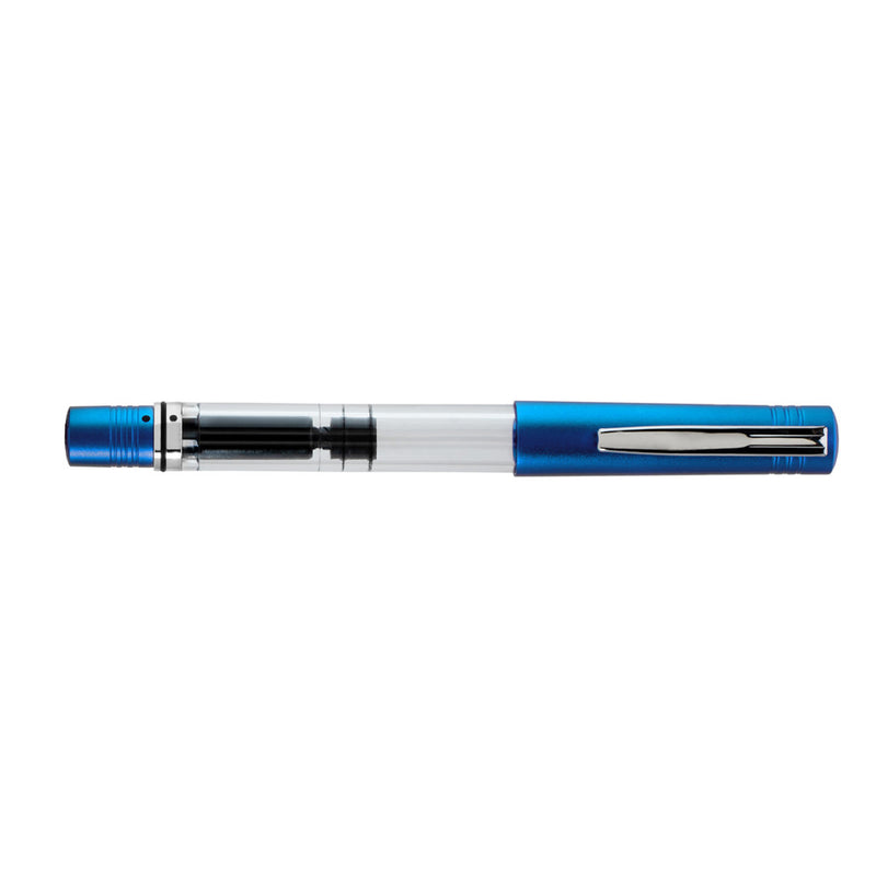 Monteverde MP1 Lock-It Piston Technology Fountain Pen - Bright Blue