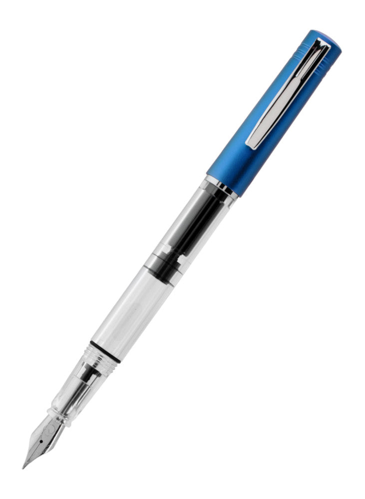 Monteverde MP1 Lock-It Piston Technology Fountain Pen - Bright Blue