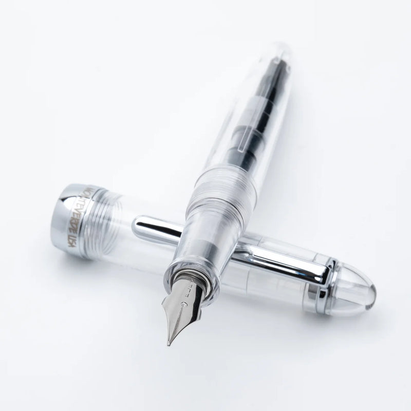 Monteverde Monza 3 Fountain Pen Set (Fine, Medium, Flex) – Clear