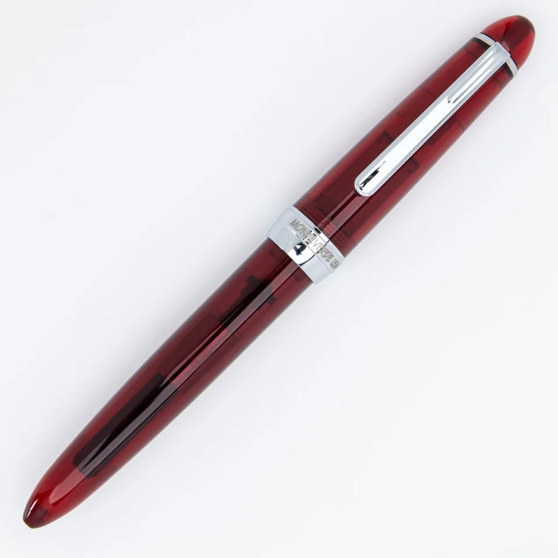 Monteverde Monza 3 Fountain Pen Set (Fine, Medium, Flex) – Red