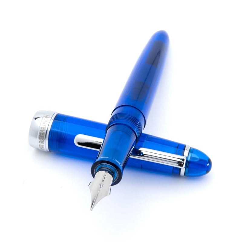 Monteverde Monza 3 Fountain Pen Set (Fine, Medium, Flex) – Blue