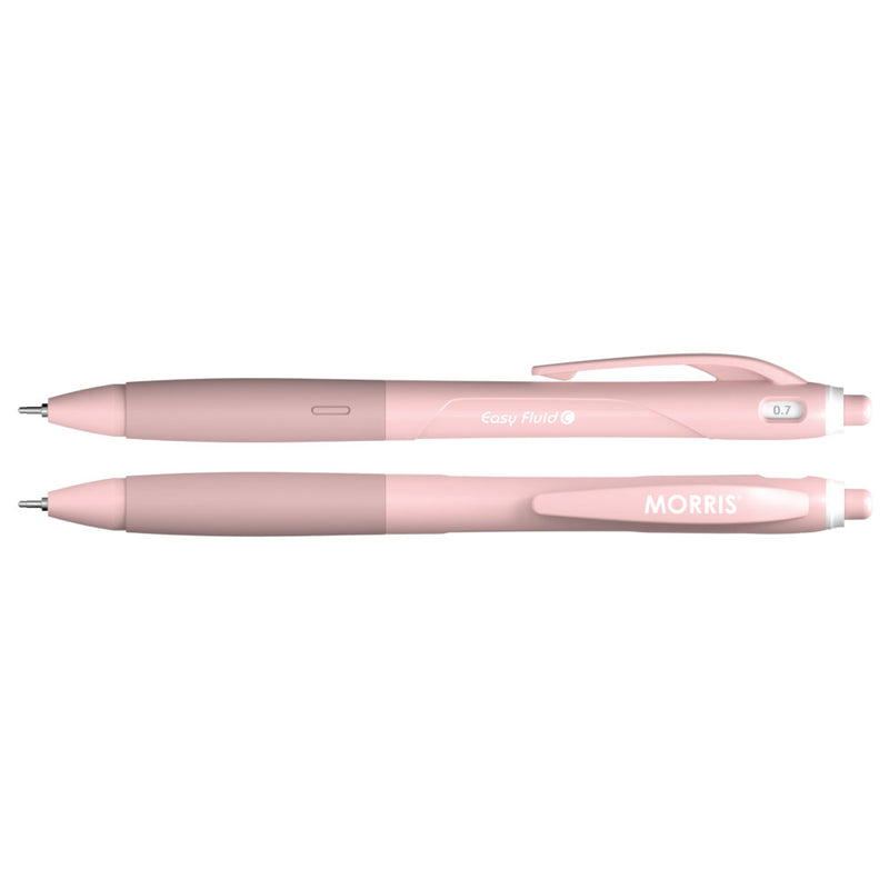 Morris Easy Fluid C Ballpoint Pen – Pastel Red 0.7mm