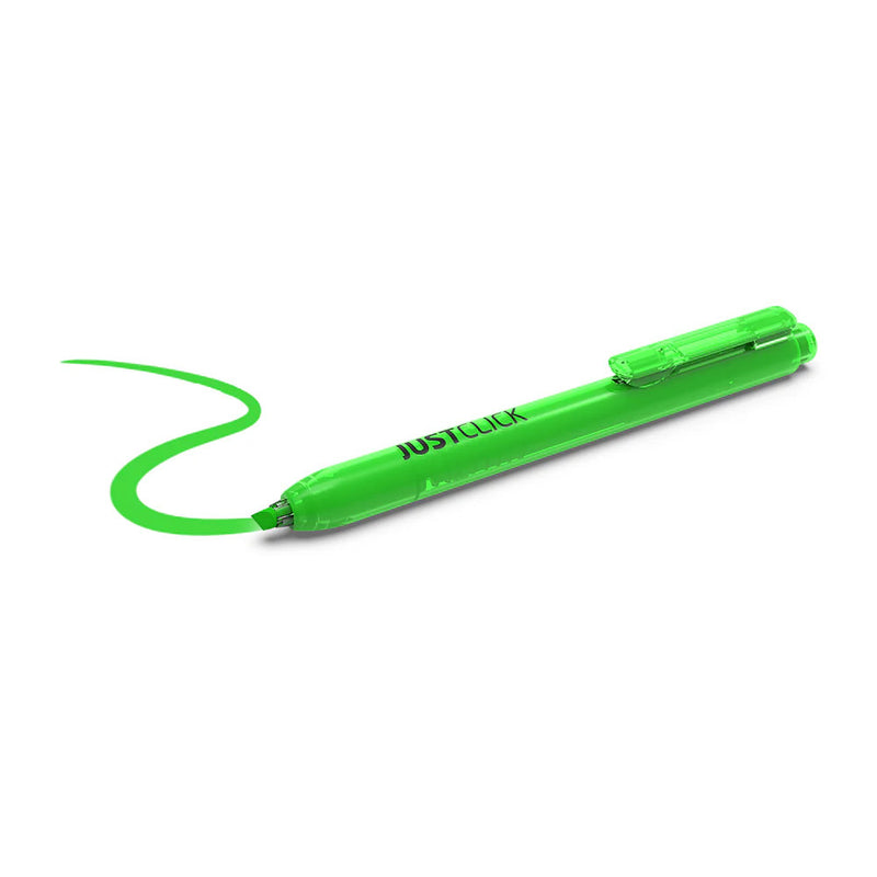Morris JUSTCLICK Retractable MRH-105 Highlighter S – 3 Colour Set