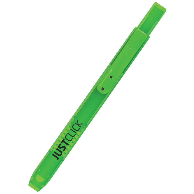 Morris JUSTCLICK Retractable MRH-105 Highlighter S – Green