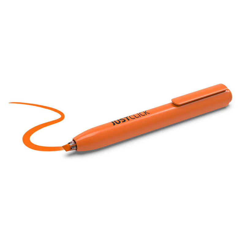 Morris JUSTCLICK Retractable MRH-201 Highlighter M2 – Orange