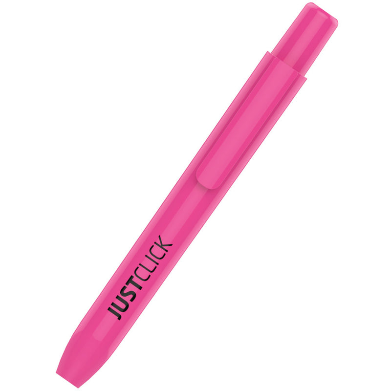 Morris JUSTCLICK Retractable MRH-201 Highlighter M2 – Pink