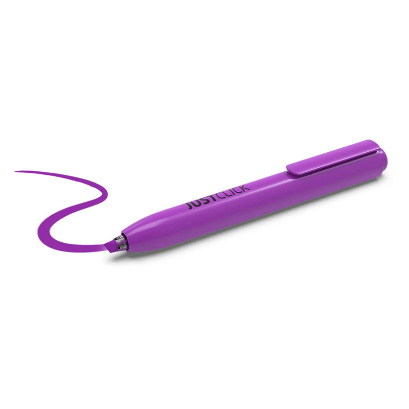 Morris JUSTCLICK Retractable MRH-201 Highlighter M2 – Violet