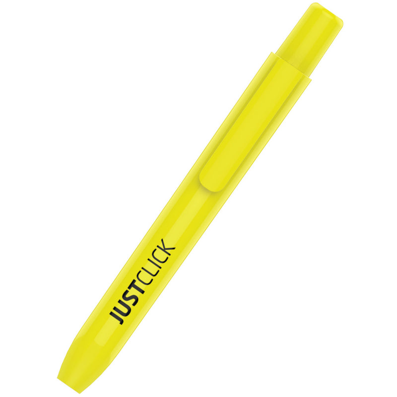 Morris JUSTCLICK Retractable MRH-201 Highlighter M2 – Yellow