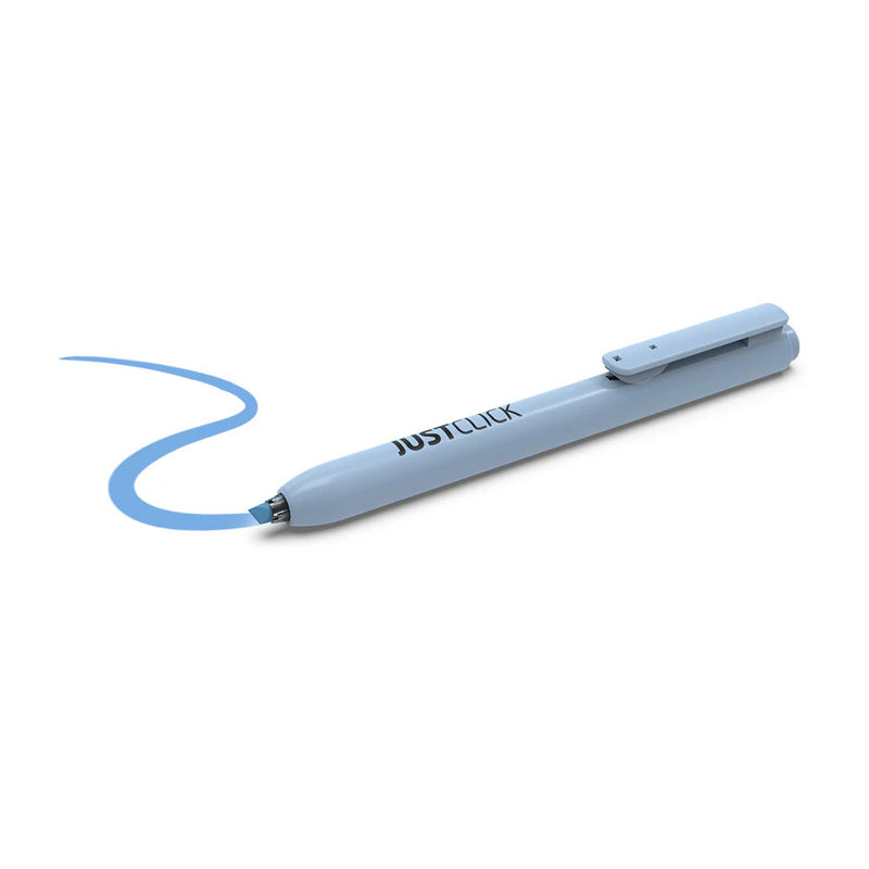 Morris JUSTCLICK Retractable MRH-205 Highlighter S – Mild 6 Colour Set