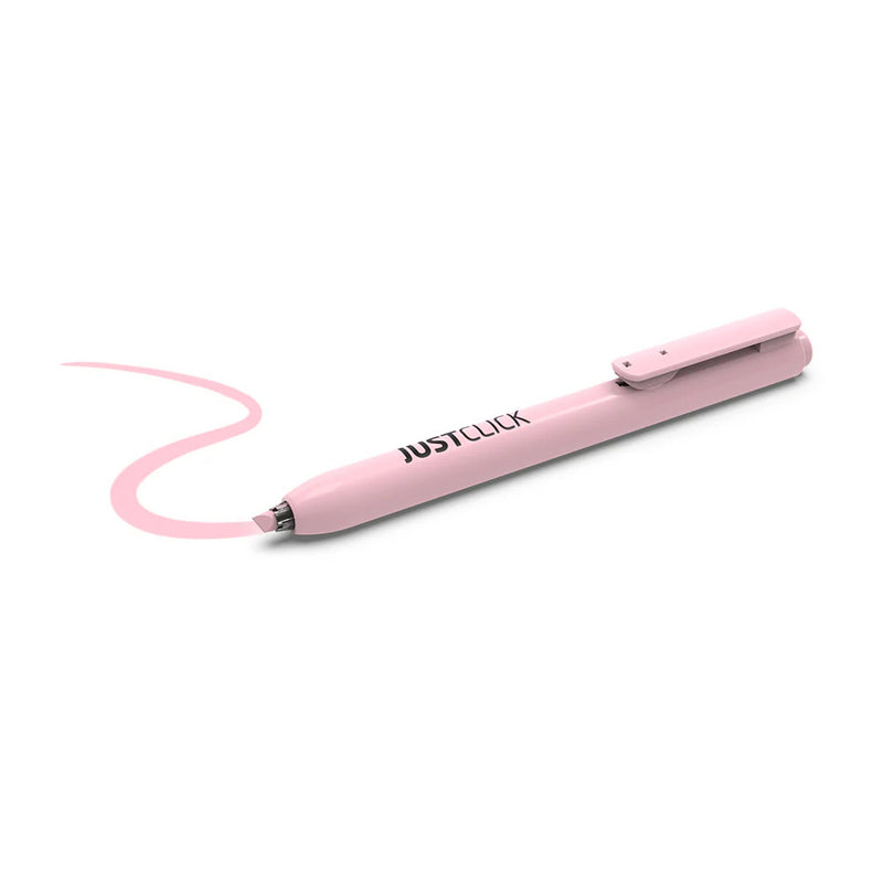 Morris JUSTCLICK Retractable MRH-205 Highlighter S – Mild 3 Colour Set