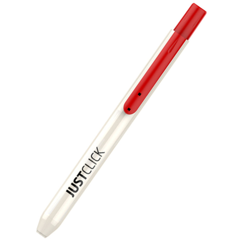 Morris JUSTCLICK Retractable Permanent Marker S – Red Fine 0.7mm