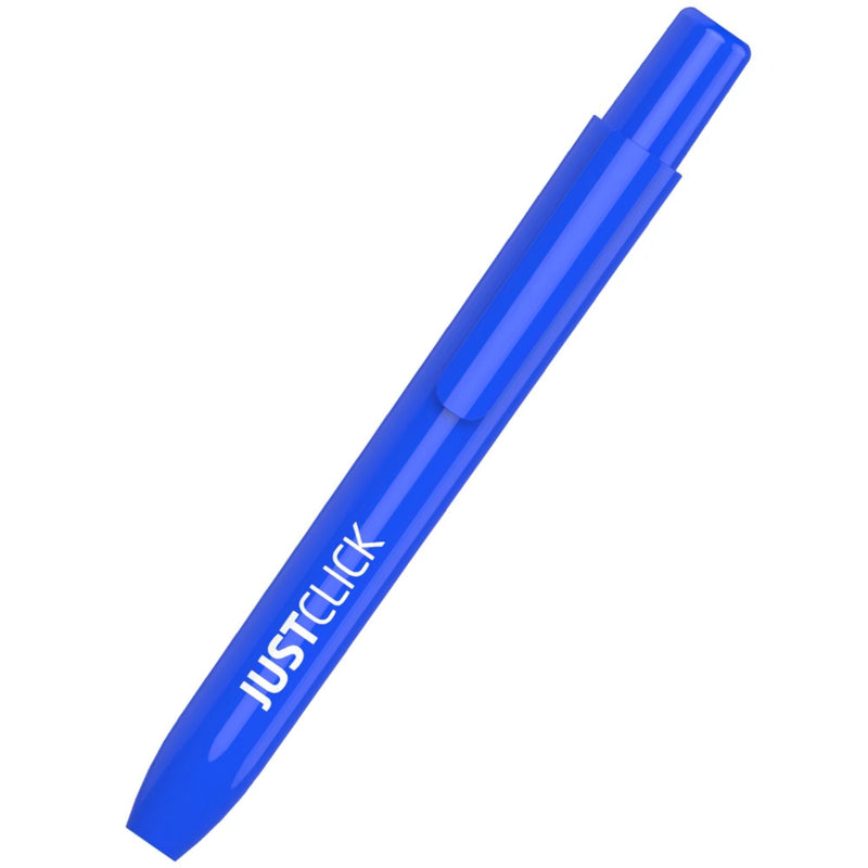 Morris JUSTCLICK Retractable Permanent Marker M – Blue 1.5mm