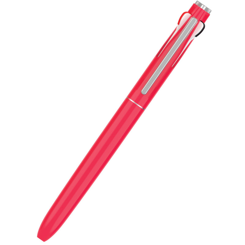Morris StarFlo 3 Colour Multi Ballpoint Pen – Raspberry Red 0.7mm