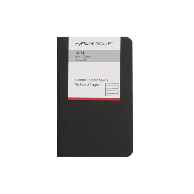 myPAPERCLIP Mini Notebook, Ruled (Pack of 2)