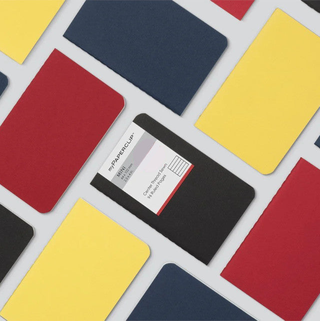 myPAPERCLIP Mini Notebook, Ruled (Pack of 2)