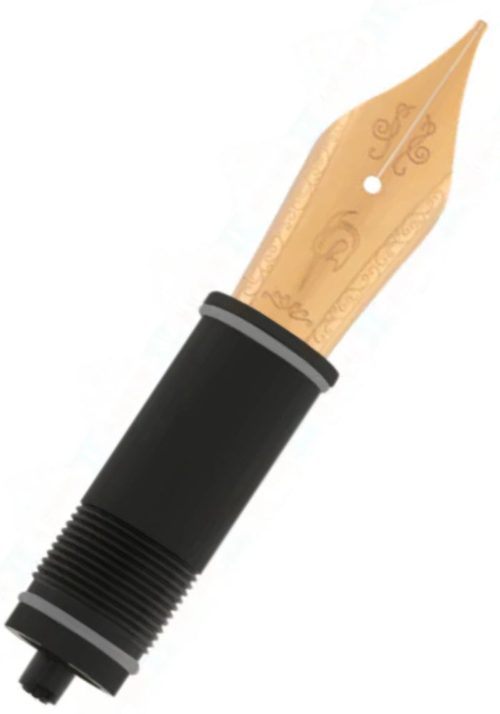 Nahvalur #6 Replacement Nib - Stainless Steel Rose Gold Plated