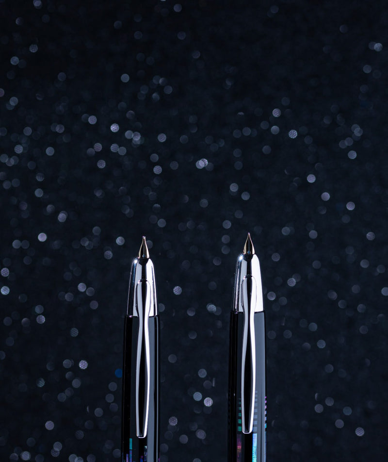 Pilot Namiki Capless (Vanishing Point) Raden Fountain Pen - Galaxy - Medium