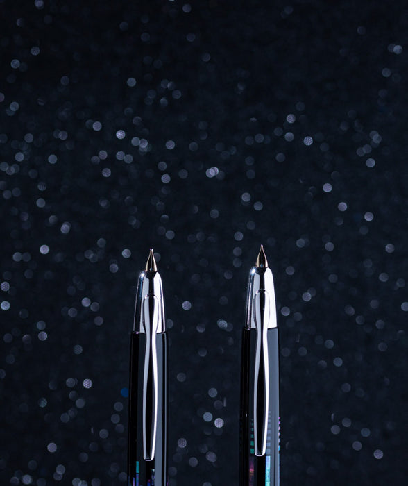 Pilot Namiki Capless (Vanishing Point) Raden Fountain Pen - Galaxy - Medium