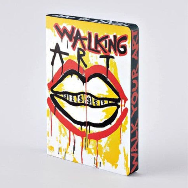 Nuuna Premium Flexcover Notebook - Walking Art By Marija Mandic Limited Edition - A5 - Dotted