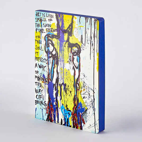 Nuuna Premium Flexcover Notebook - Art Is Like ... By Marija Mandic Limited Edition - A5 - Dotted