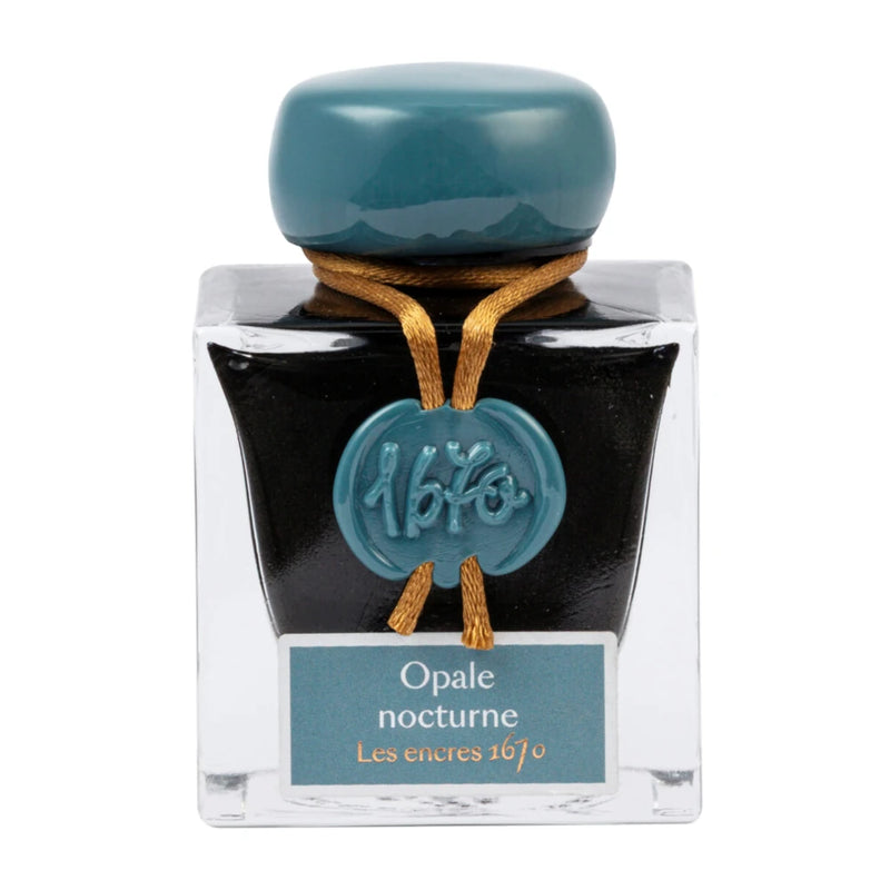 Jacques Herbin 1670 Prestige Shimmer Ink - Opale Nocturne (Night Opal) 50ml