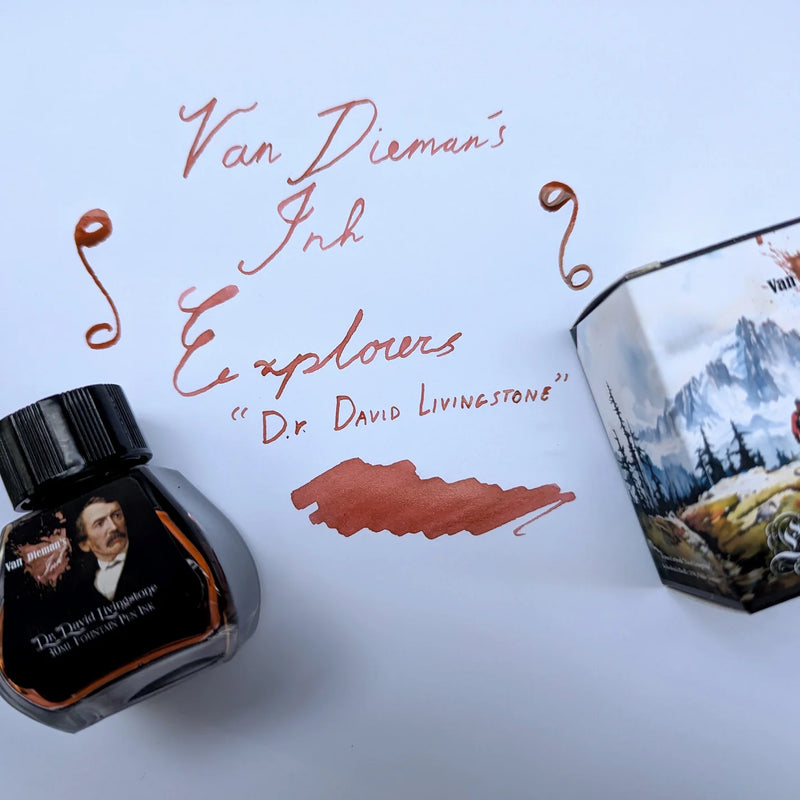 Van Dieman's Explorers Fountain Pen Ink - Dr. David Livingstone 30ml
