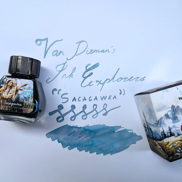 Van Dieman's Explorers Fountain Pen Ink - Sacagawea - Shimmering