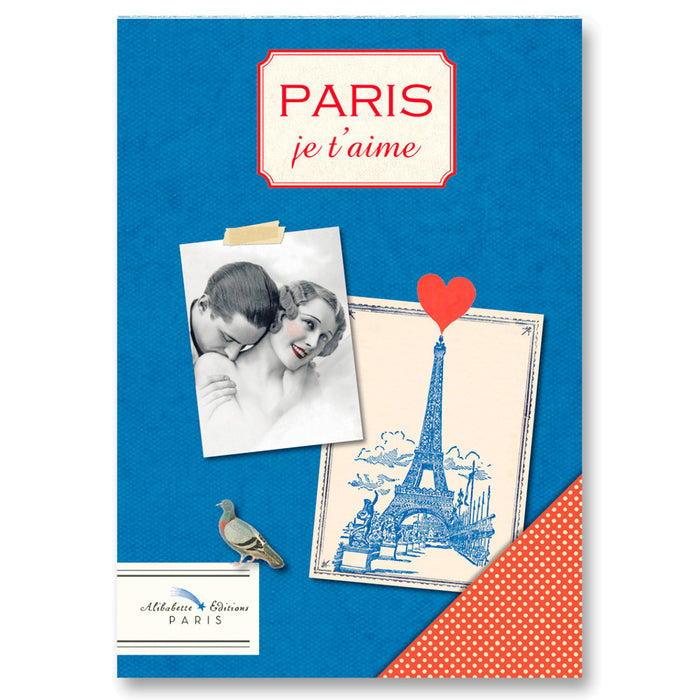 Alibabette Editions Illustrated Journal - Paris je t’aime