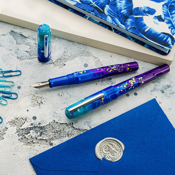 BENU Talisman Fountain Pen - Peacock Ore