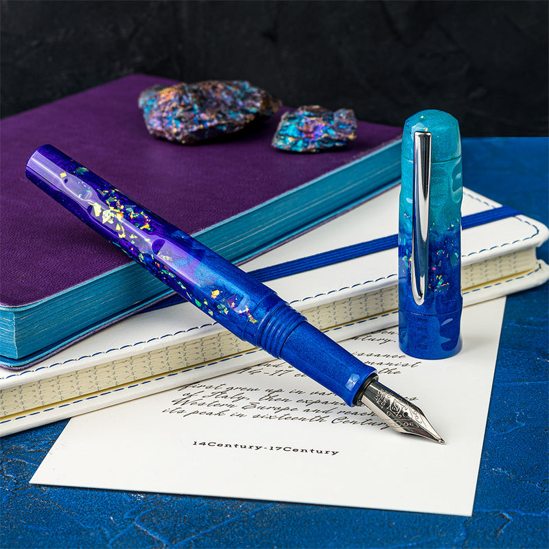 BENU Talisman Fountain Pen - Peacock Ore