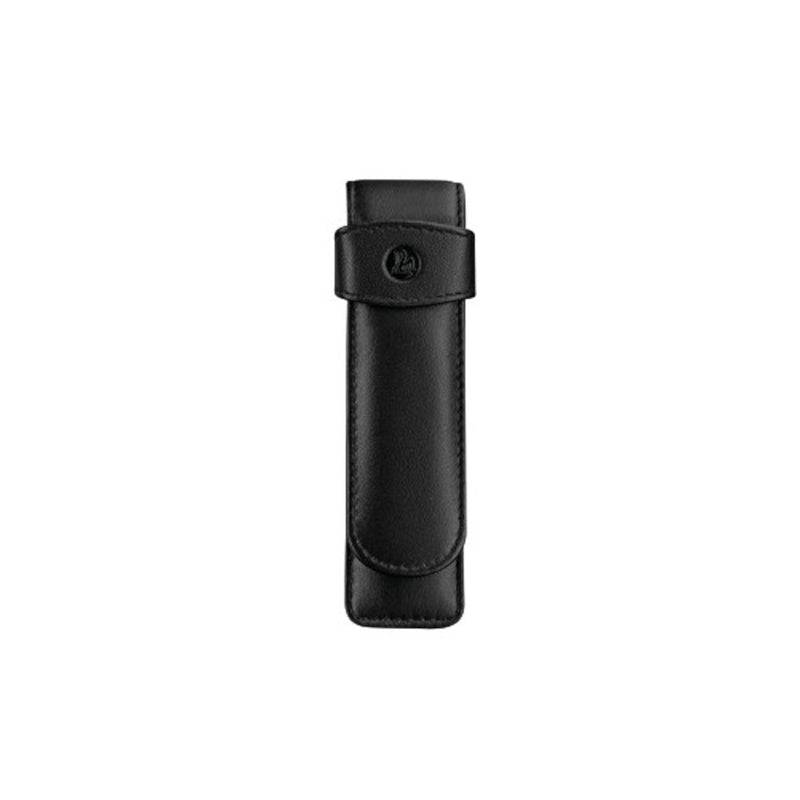 Pelikan Leather 2 Pen Case - Black
