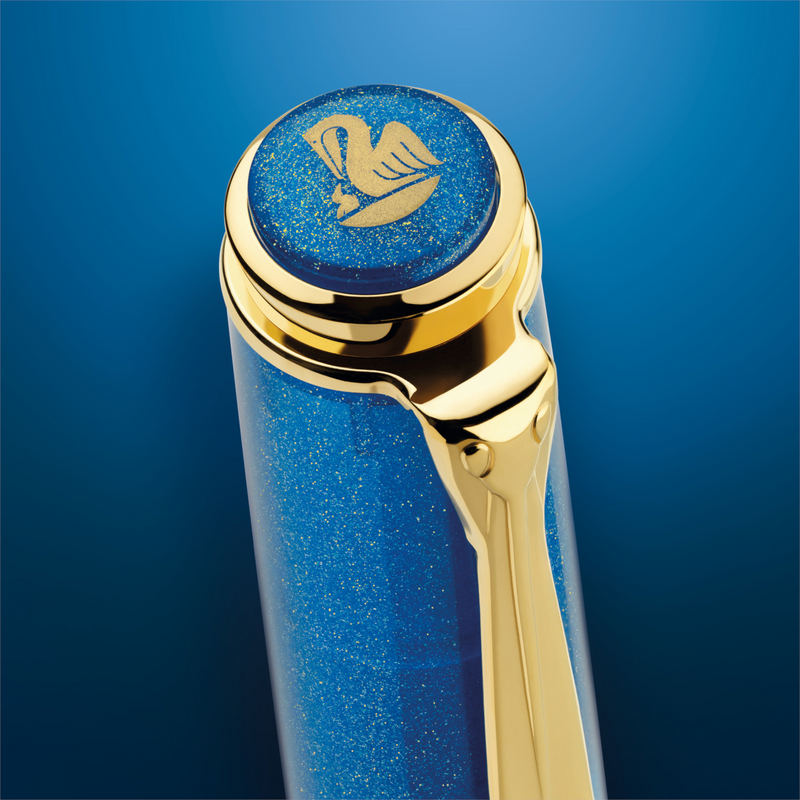 Pelikan M200 Special Edition Fountain Pen - Golden Lapis