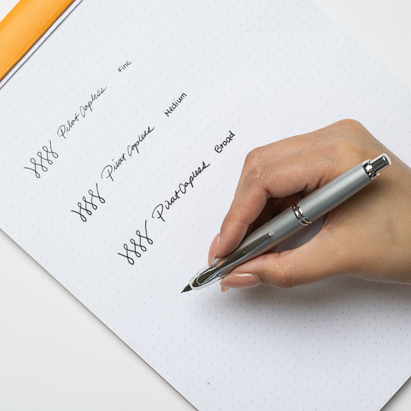 Pilot Capless Decimo Fountain Pen - Red