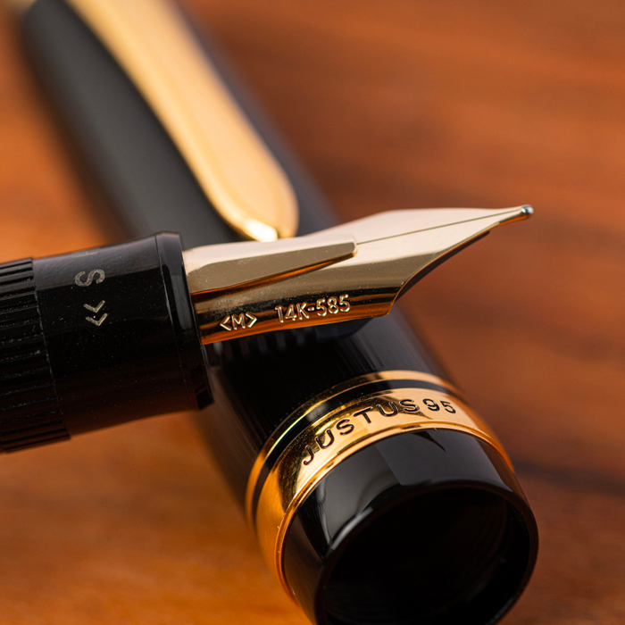 Pilot Justus 95 Fountain Pen - Black Barley