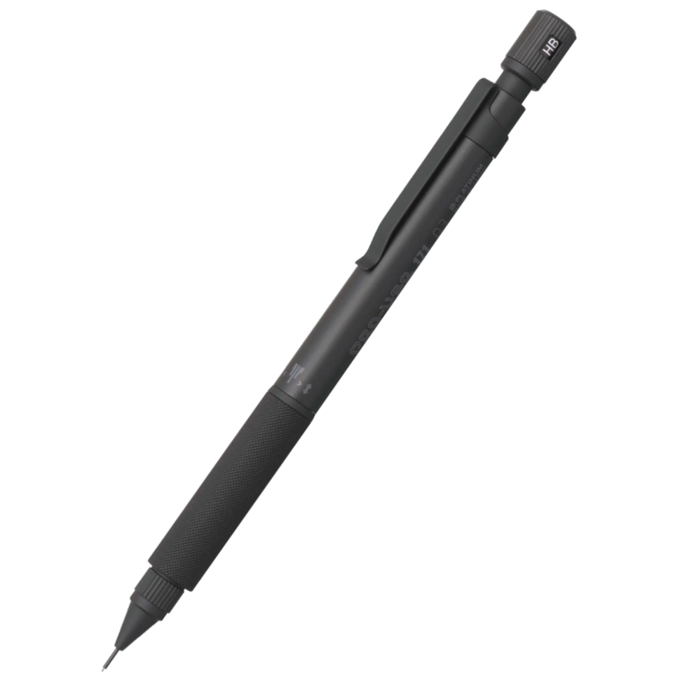 Platinum Mechanical Pencil Pro-Use 171 - Matte Black — Pulp Addiction