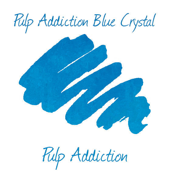 Van Dieman's Pulp Addiction - Blue Crystal Fountain Pen Ink 30ml