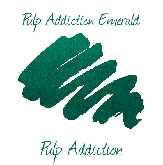 Van Dieman's Pulp Addiction - Emerald Fountain Pen Ink 30ml