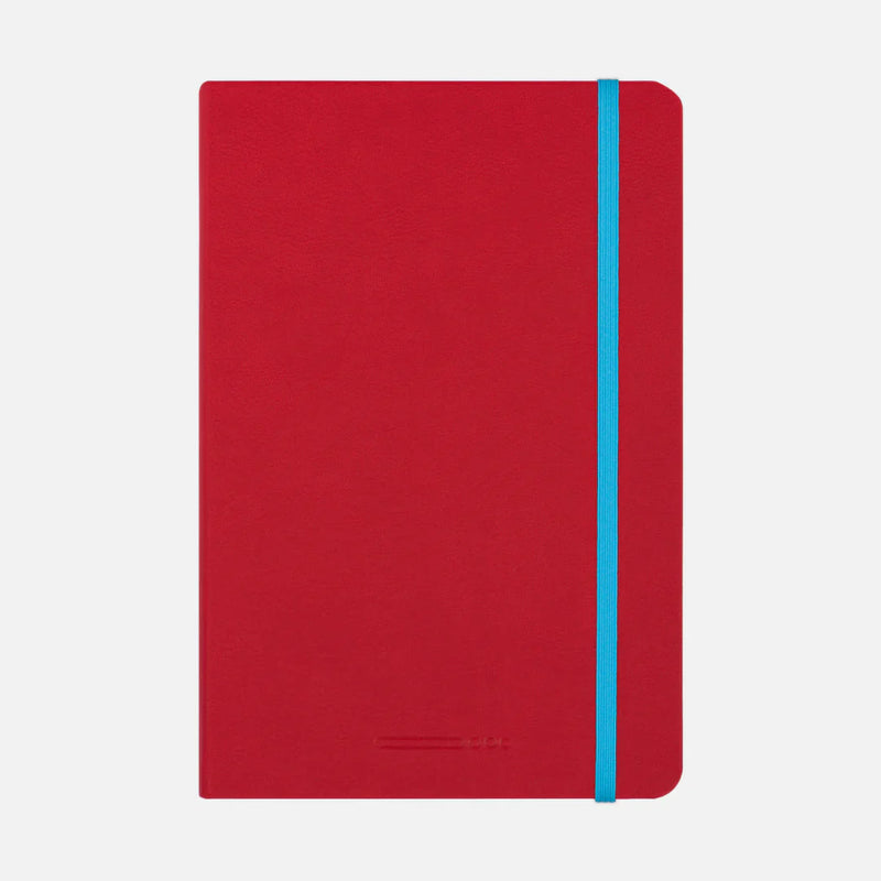 Endless A5 Recorder Notebook - Crimson Sky, Ruled - 80gsm Regalia Paper